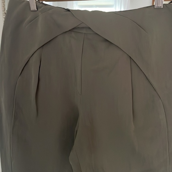 3.1 Phillip Lim Green Folded Front Pant - Picture 6 of 14